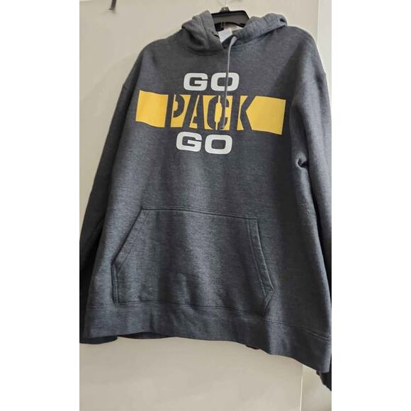 Green Bay Packers Tops - Go Pack Go XL Sweatshirt Hoodie